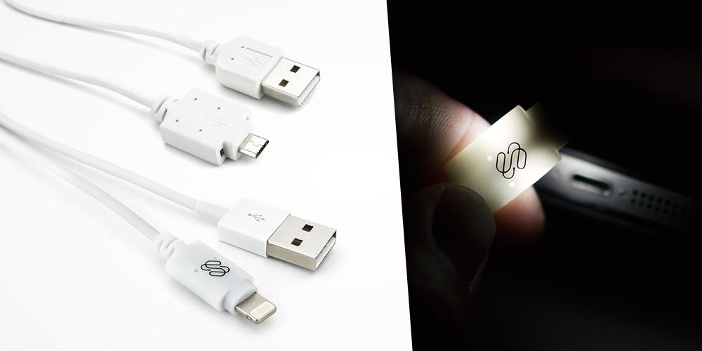 Luminid's light-up Lightning cables won't leave you in the dark.