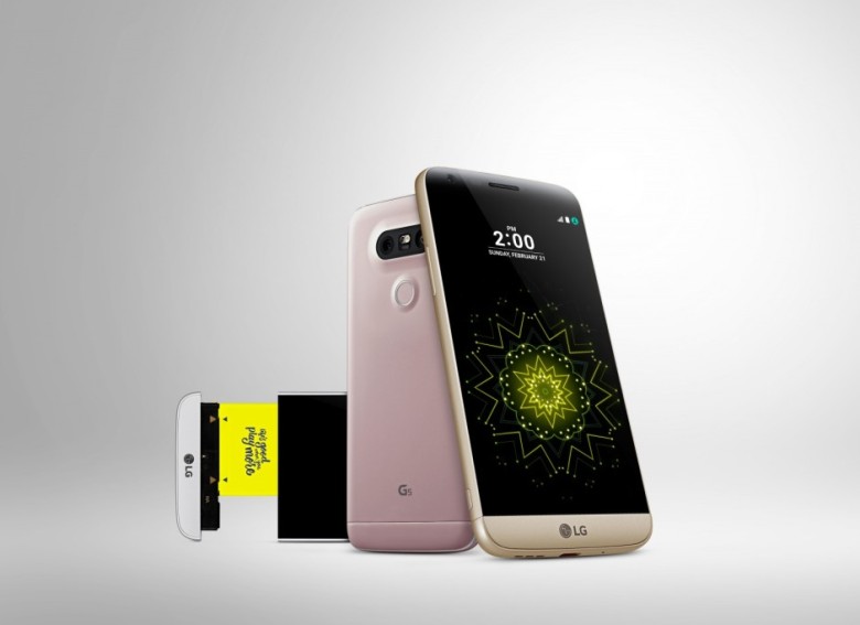 LG G5 can be upgraded on the fly.