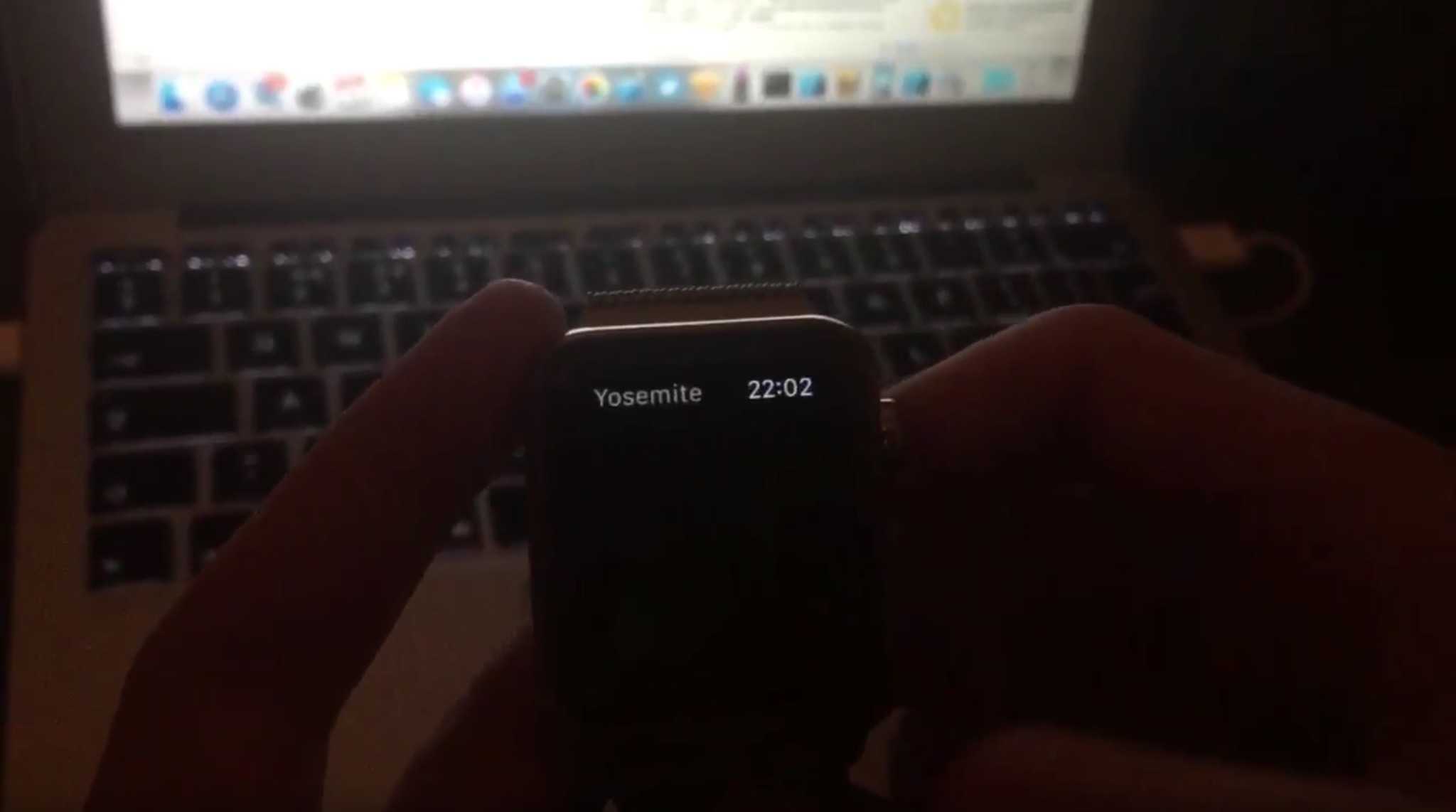 Apple Watch hack os x yosemite