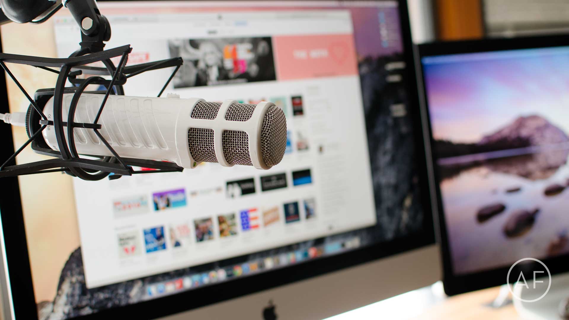 Podcasting doesn't have to break the bank. Here  are some high quality rigs and Mac apps to get you started.