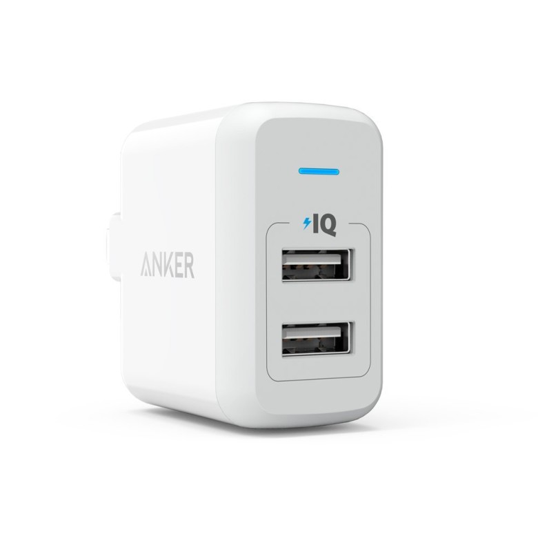 Anker powerport iphone charge For times when wall outlet space is at a premium.
