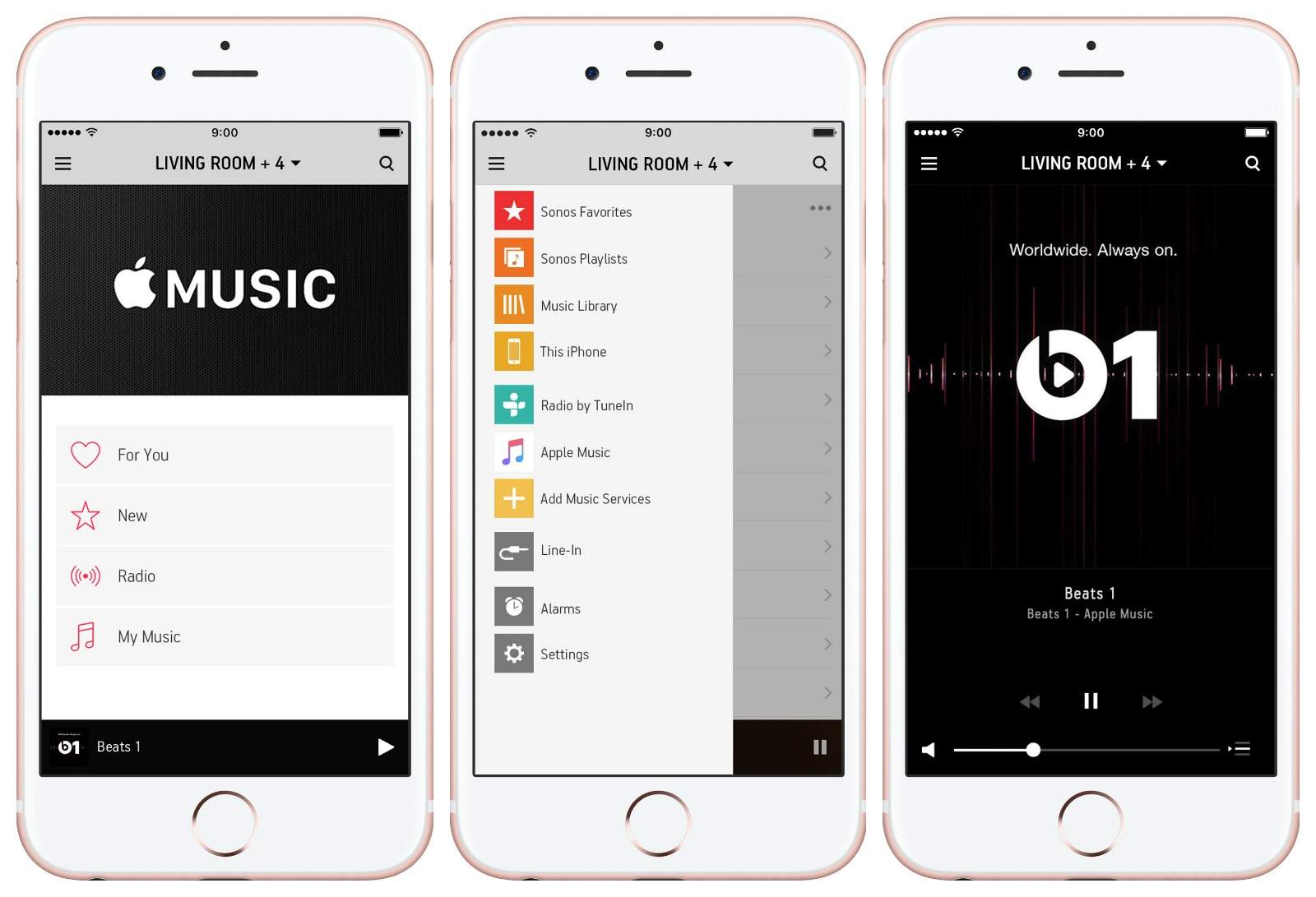 Apple Music is about to stream on Sonos smart speakers.