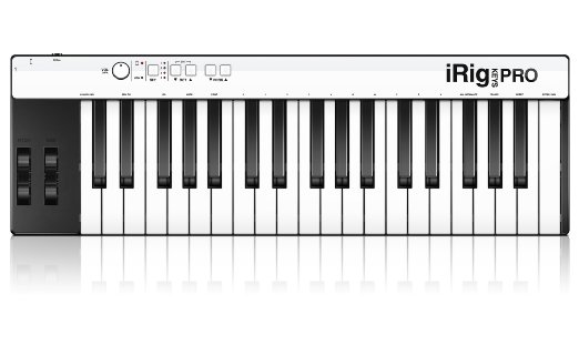 The iRig Keys is a full 3-octave keyboard that can record directly to iOS devices.
