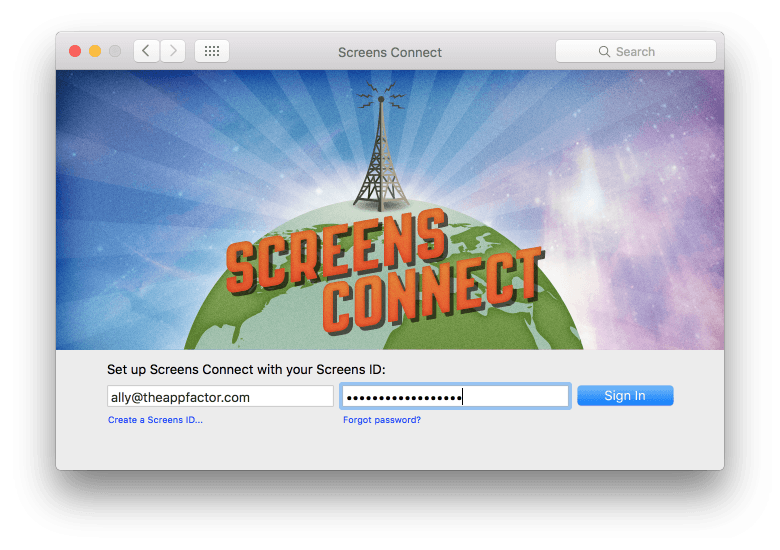 Screens Connect is necessary if you want to access your Mac remotely and not on the same network. 