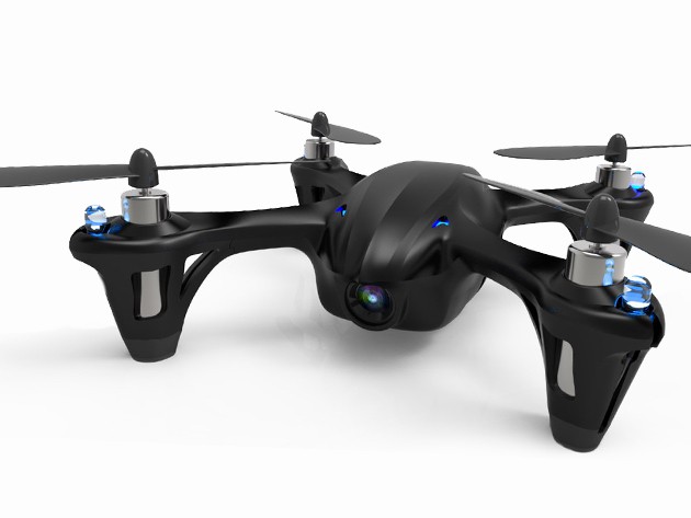 This sleek drone is small but includes a high def camera for filming your aerial antics.