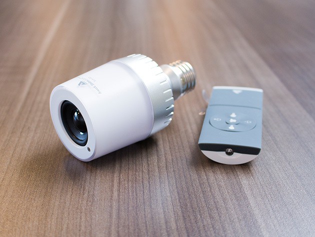 This LED lightbulb also streams and plays high quality bluetooth audio.