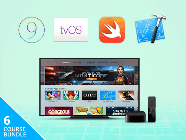 Learn to develop for Apple TV with dozens of hours of lessons.