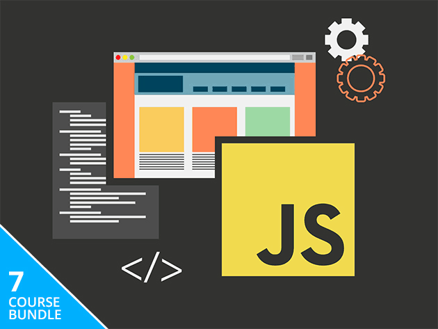 Learn the many facets of frontend development in JavaScript with this bundle of 7 courses.