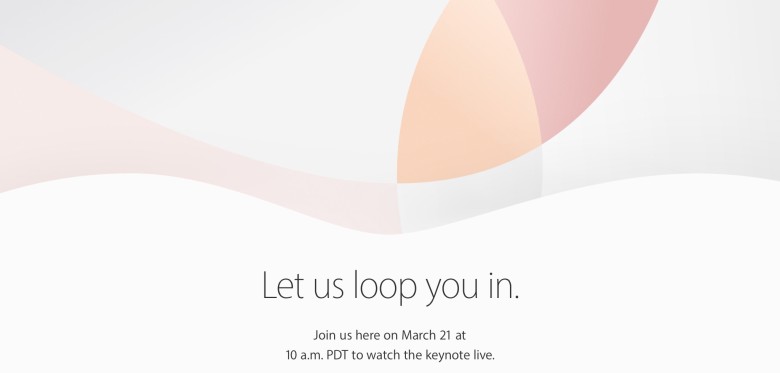 Apple March 21 event invite