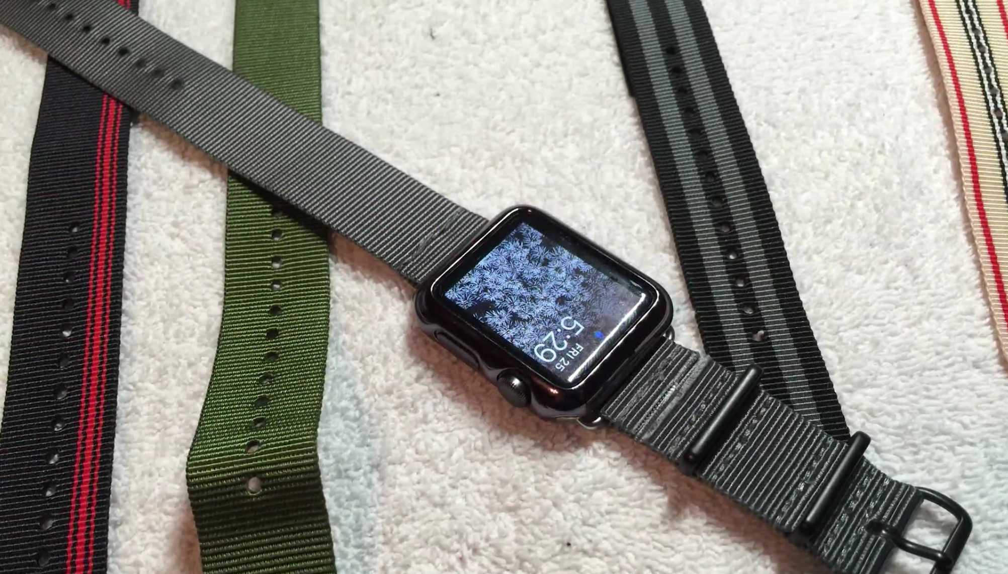 Make your own nylon Apple Watch strap