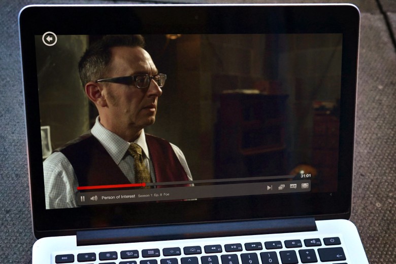 Netflix on a MacBook