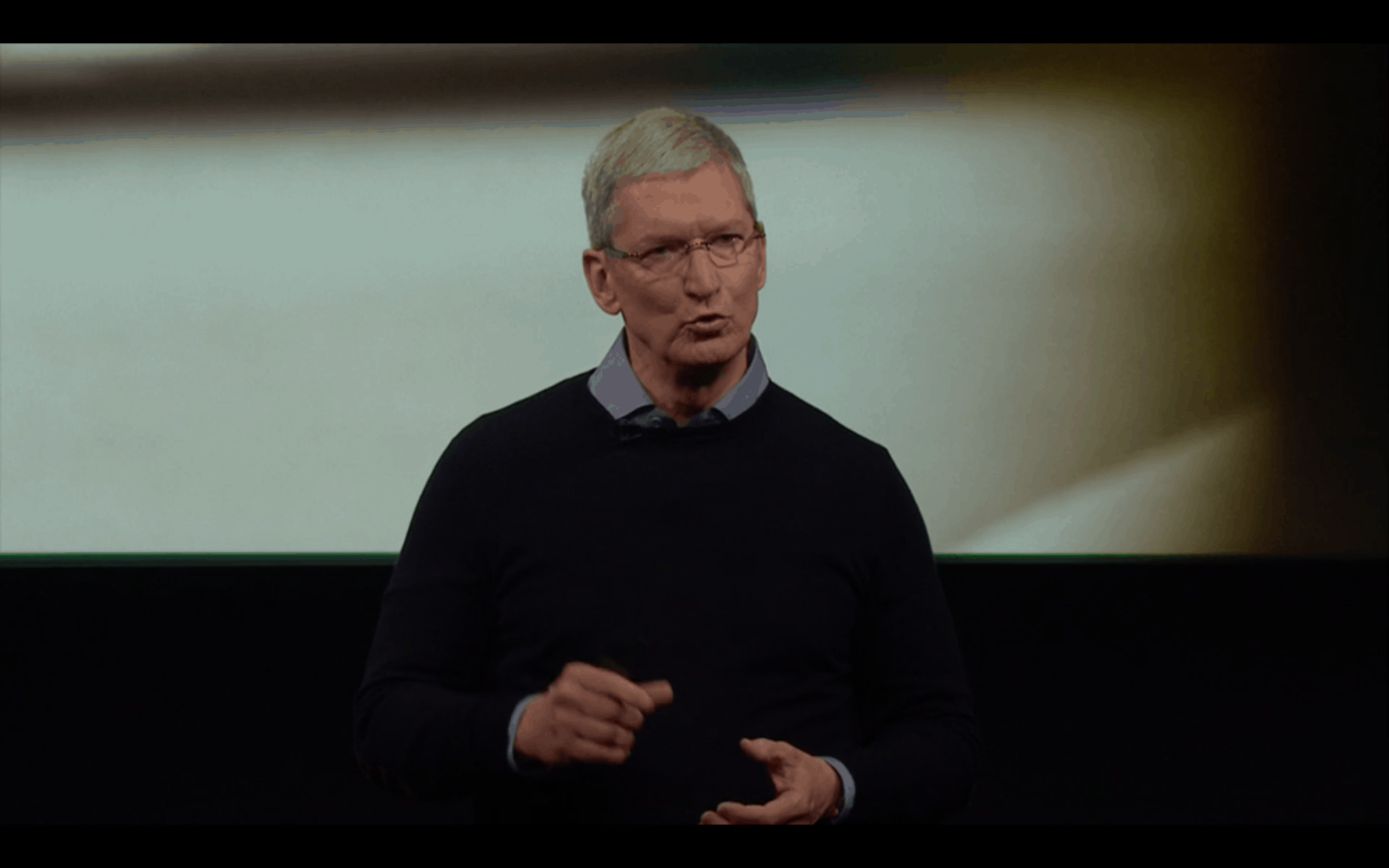 Tim Cook Apple March 21 event