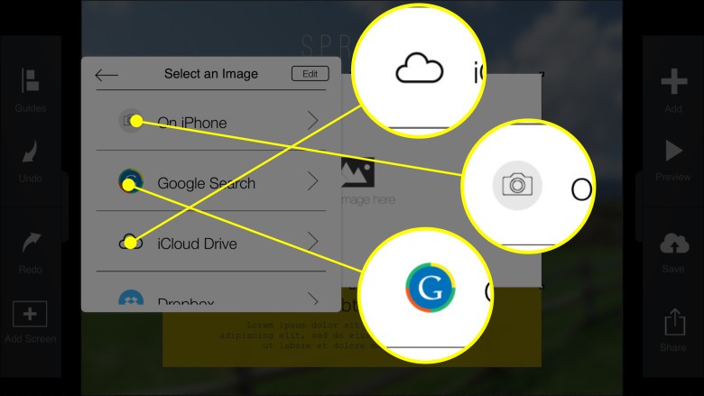 Adding images is easy.