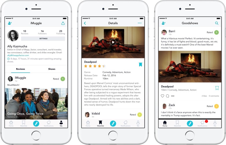 Goodshows is the closest you can currently get to a GetGlue replacement.