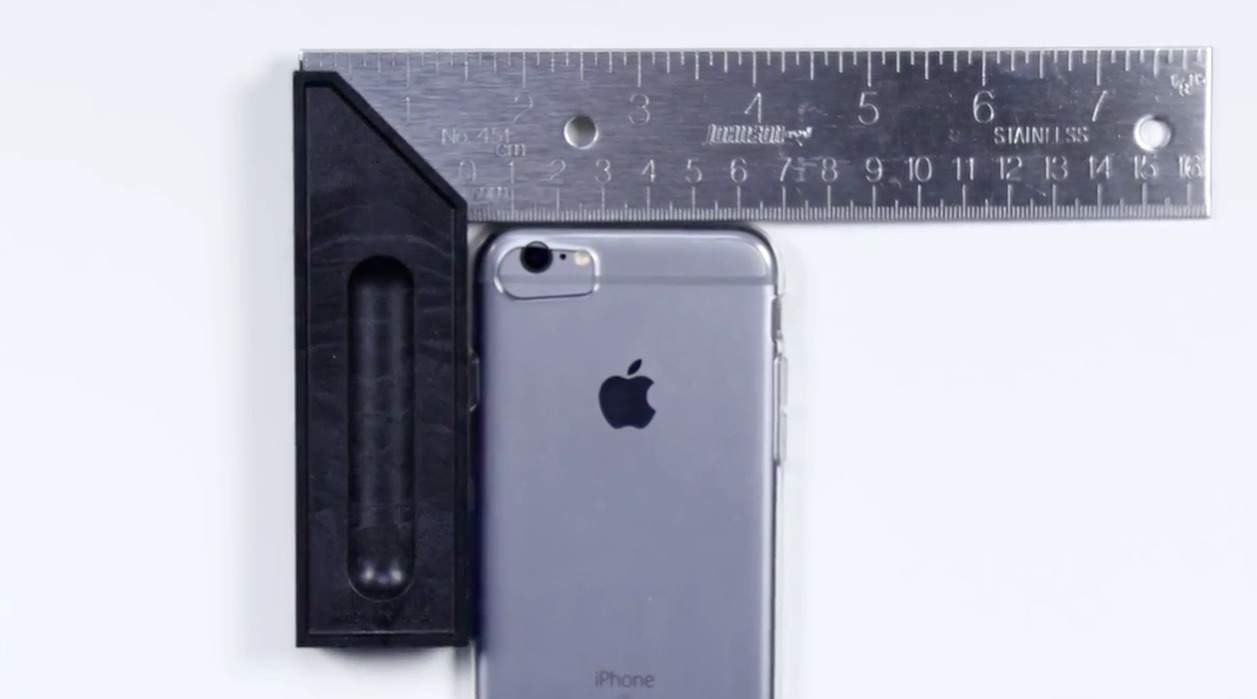 iPhone 6 inside an iPhone 7 case.