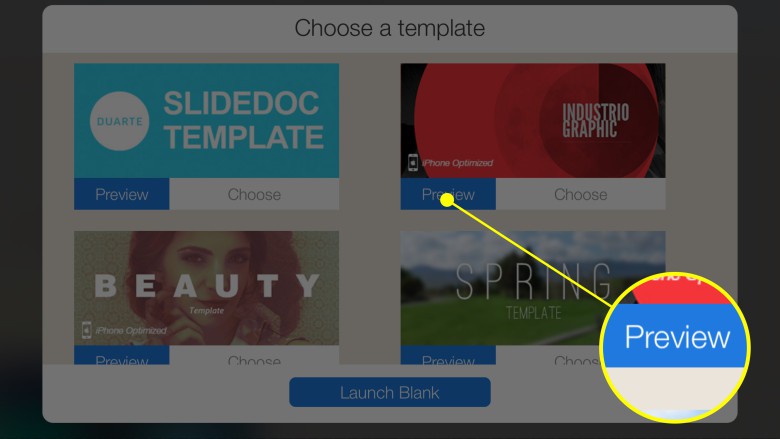 Tons of great pre-set templates here.