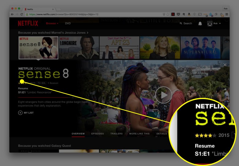 The more you rate, the better Netflix gets.