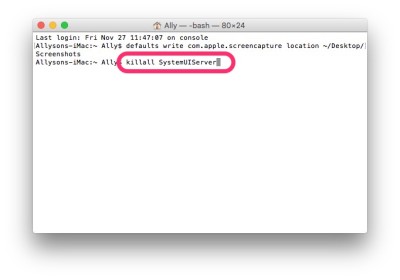 How to change where your Mac screenshots get saved