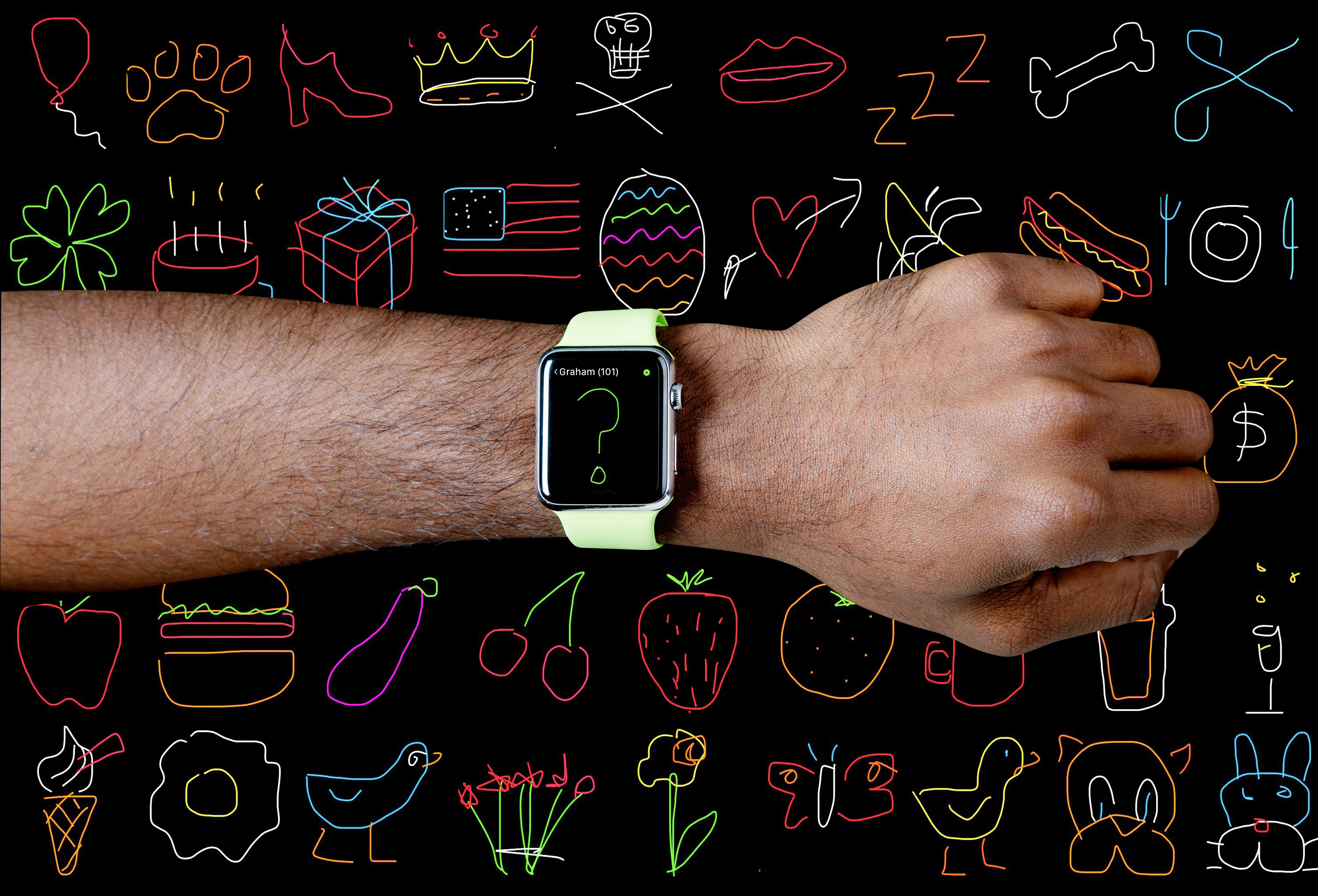 Learn to draw like Leonardo with Apple Watch Digital Touch Sketches