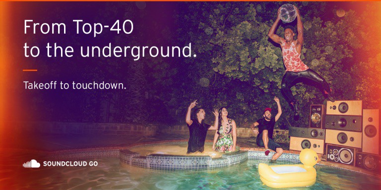 SoundCloud Go is yet another music streaming service.
