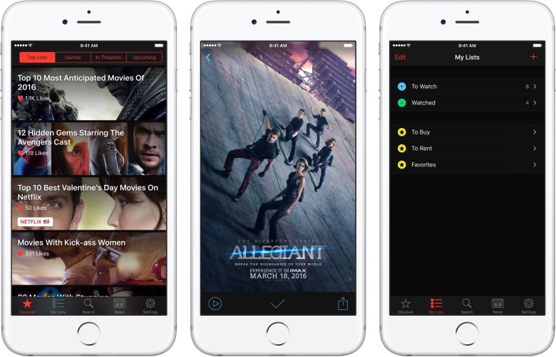 TodoMovies is a fantastic way of tracking your favorite movies and keeping up with what you still need to watch. 