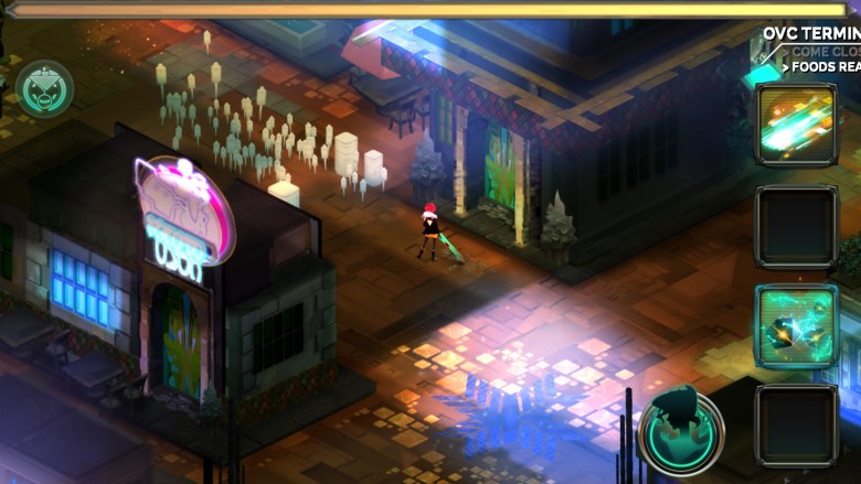 Unlock all the secrets this amazing city has to offer in Transistor.