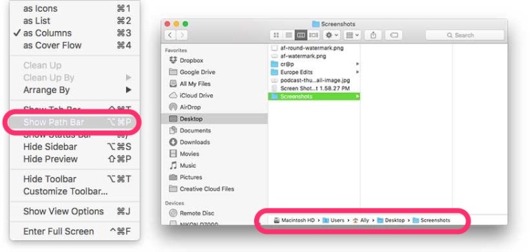 How to change where your Mac screenshots get saved