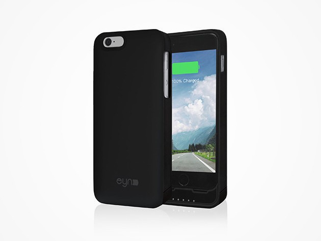 Get hours of extra time to talk, surf the web, stream a movie, or listen to tunes from this sleekly designed iPhone case. 