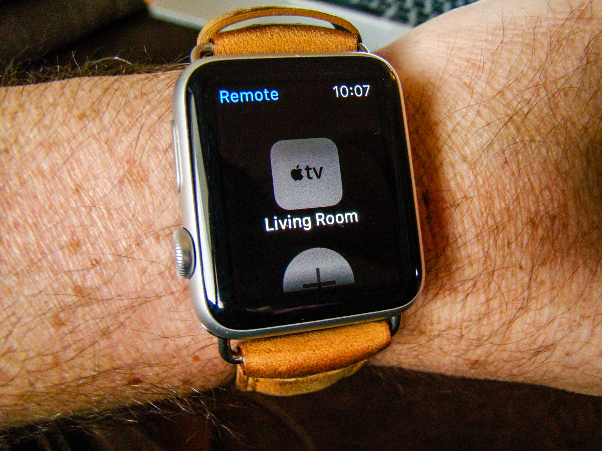 Control your Apple TV from your Apple Watch.