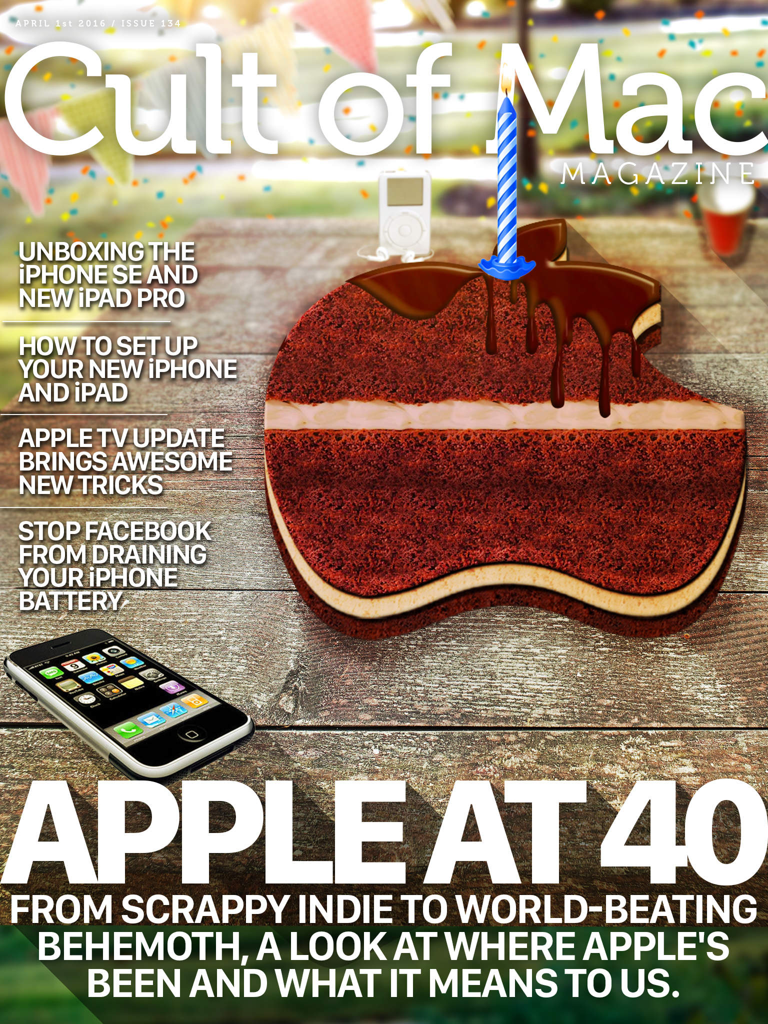 Apple turns 40 this week, and we couldn't be prouder.