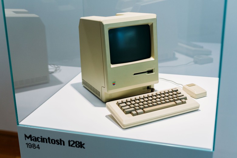 A 128K Macintosh from 1984.