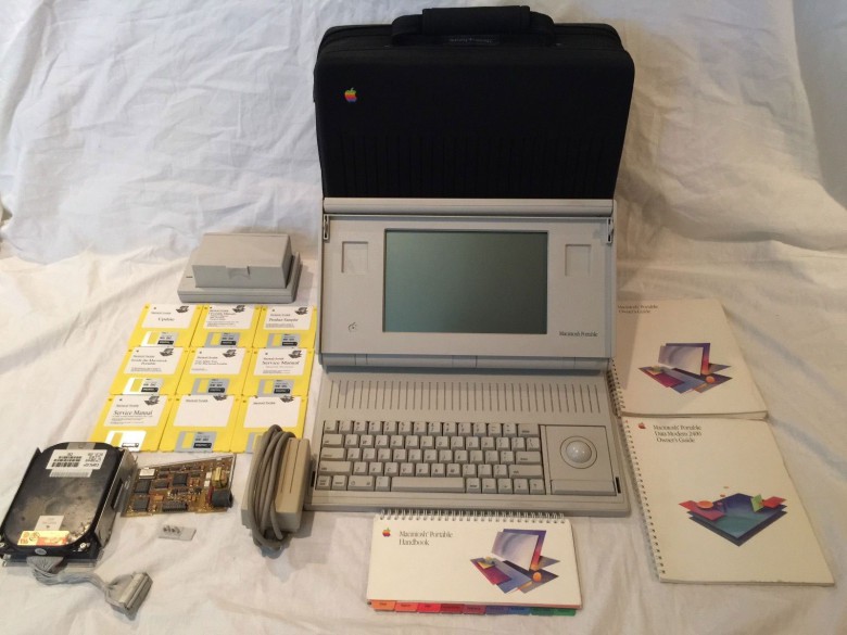 This is a prototype of an Apple Macintosh Portable M5120 on eBay for $2,749. 
