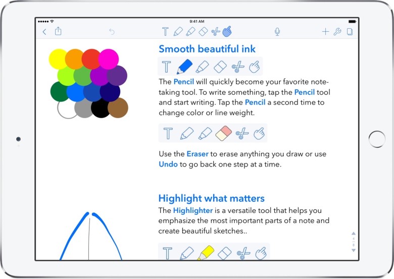 Notability lets you record audio, type notes, handwrite them, and so much more. Apple Pencil only enhances an already great experience.