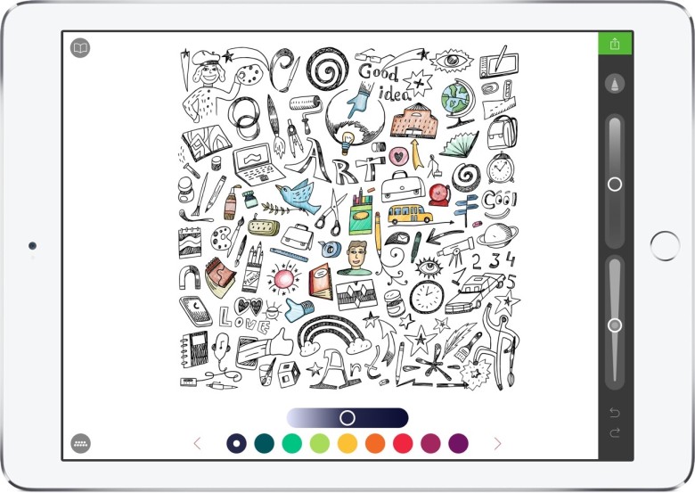 Pigment is still one of the best coloring book options on iOS, especially if you own an Apple Pencil and iPad Pro.
