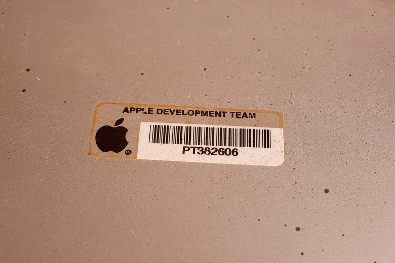 If you come across an Apple device with a sticker like this, you're on to something.