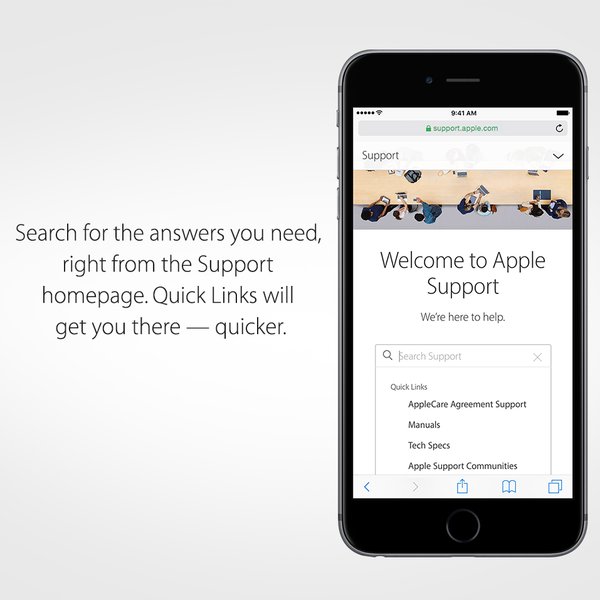 Quick Links ensure you get to what you need. 