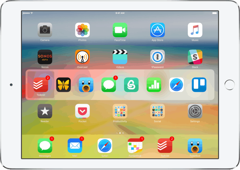 Access the App Switcher, just like on your Mac, but using Command + Tab.