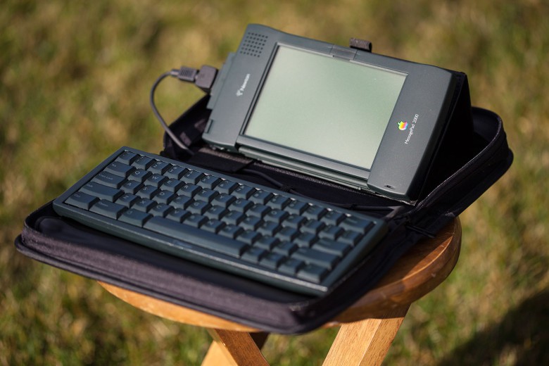 A MessagePad made to work with a keyboard.