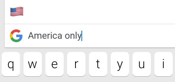 Don't bother looking for Gboard outside the U.S.