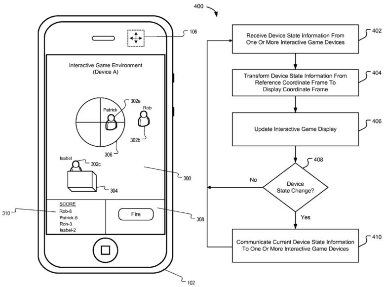 How Apple's laser tag patent might work.