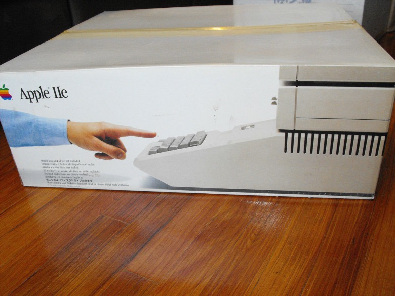 An Apple II that is in its box and has never seen the light of day. It was listed for $7999.99 but was removed Monday.