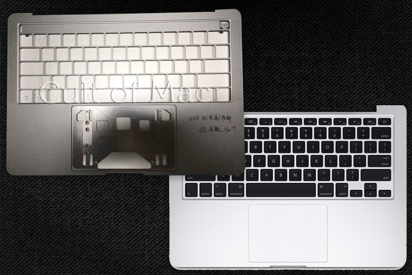 The new MacBook Pro vs the Old.