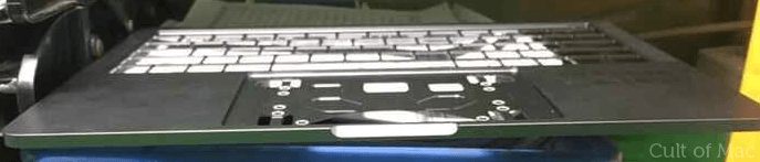 Is this the front of the 2016 MacBook Pro?