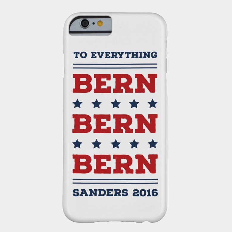 Careful or you might Bern your ear.