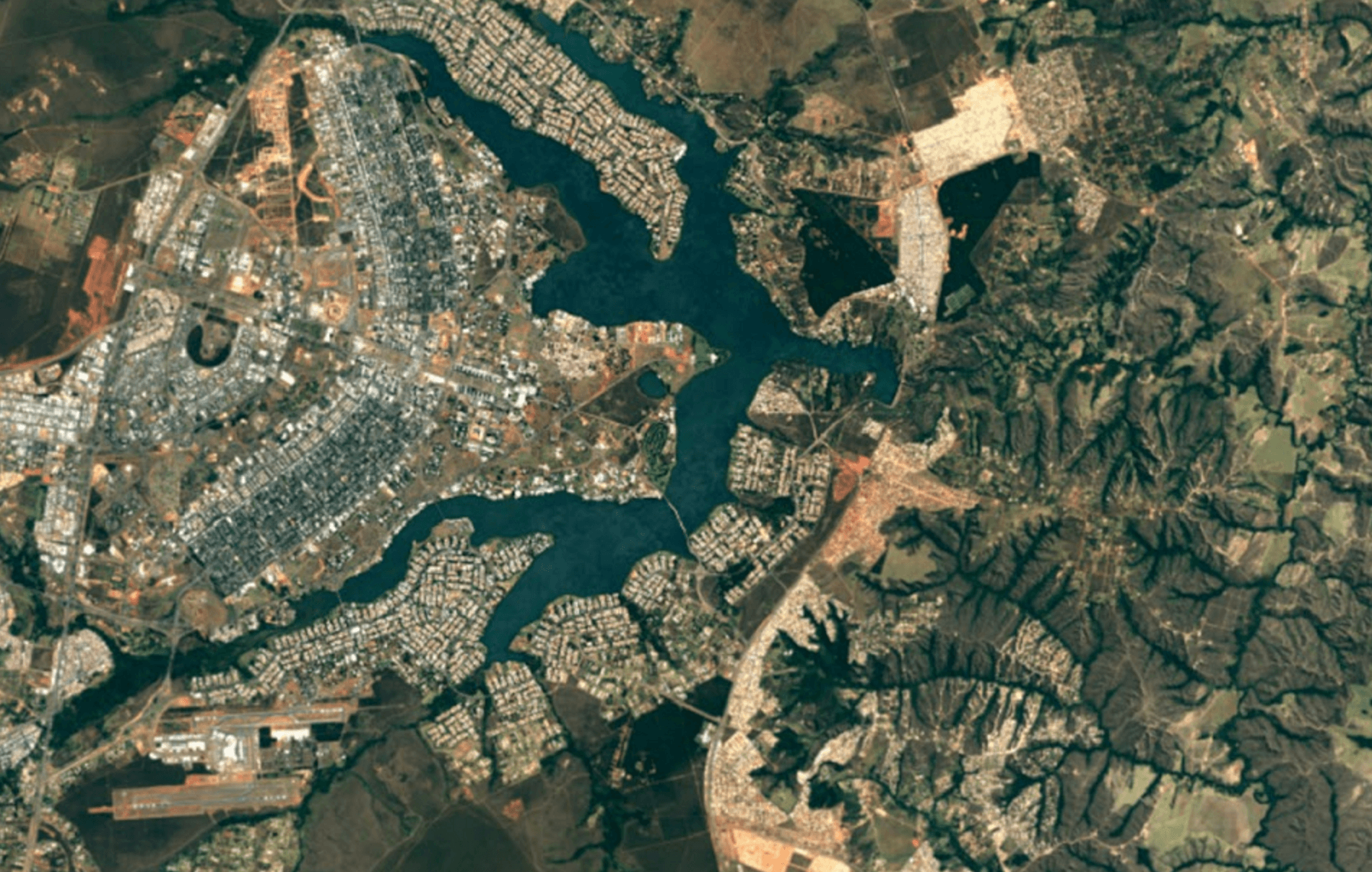 Google Earth looks gorgeous... in places.