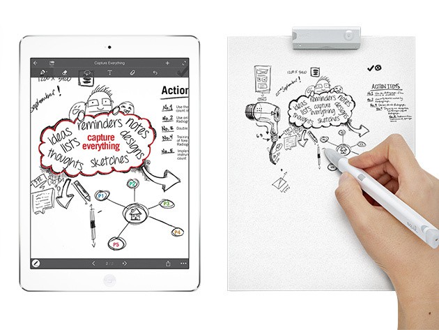 Equil combines the best of digital and pen-to-paper writing.
