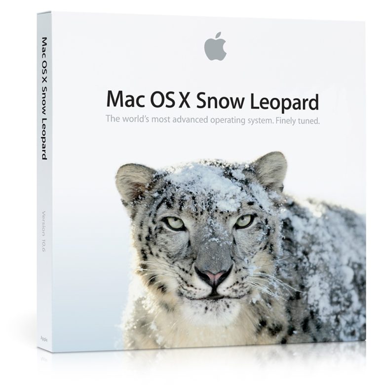 Mac osx snow leopard Photo of a Mac OS X Snow Leopard box. Apple released the software on August 28, 2009.