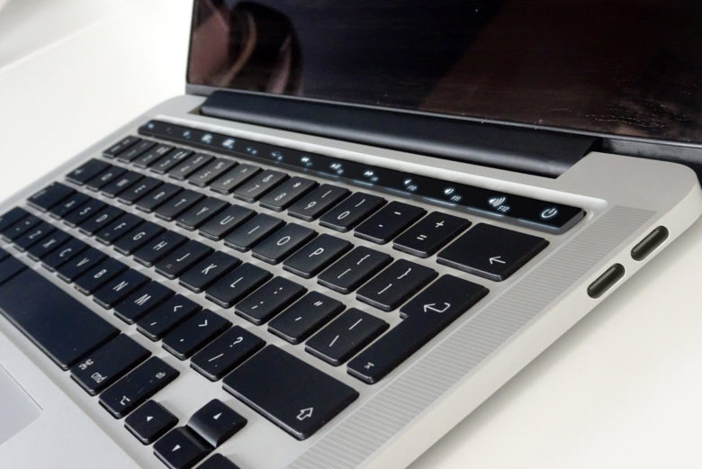MacBook Pro OLED mockup