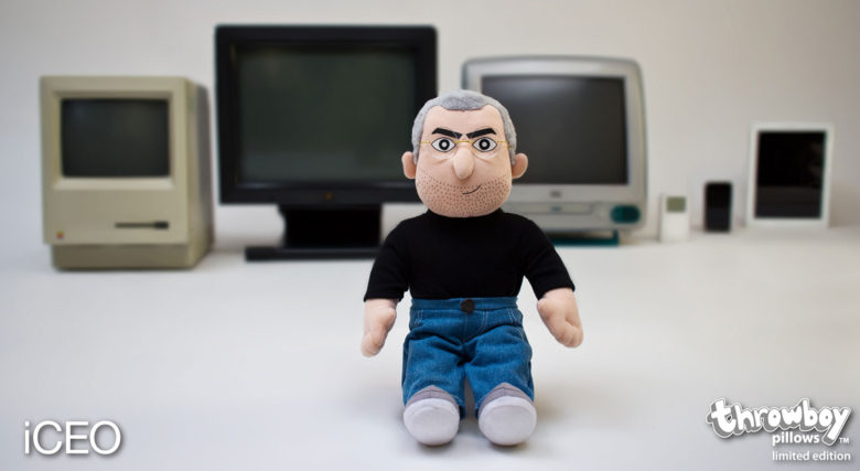 Even with this face, Steve Jobs turned out to be a doll you could cuddle. 