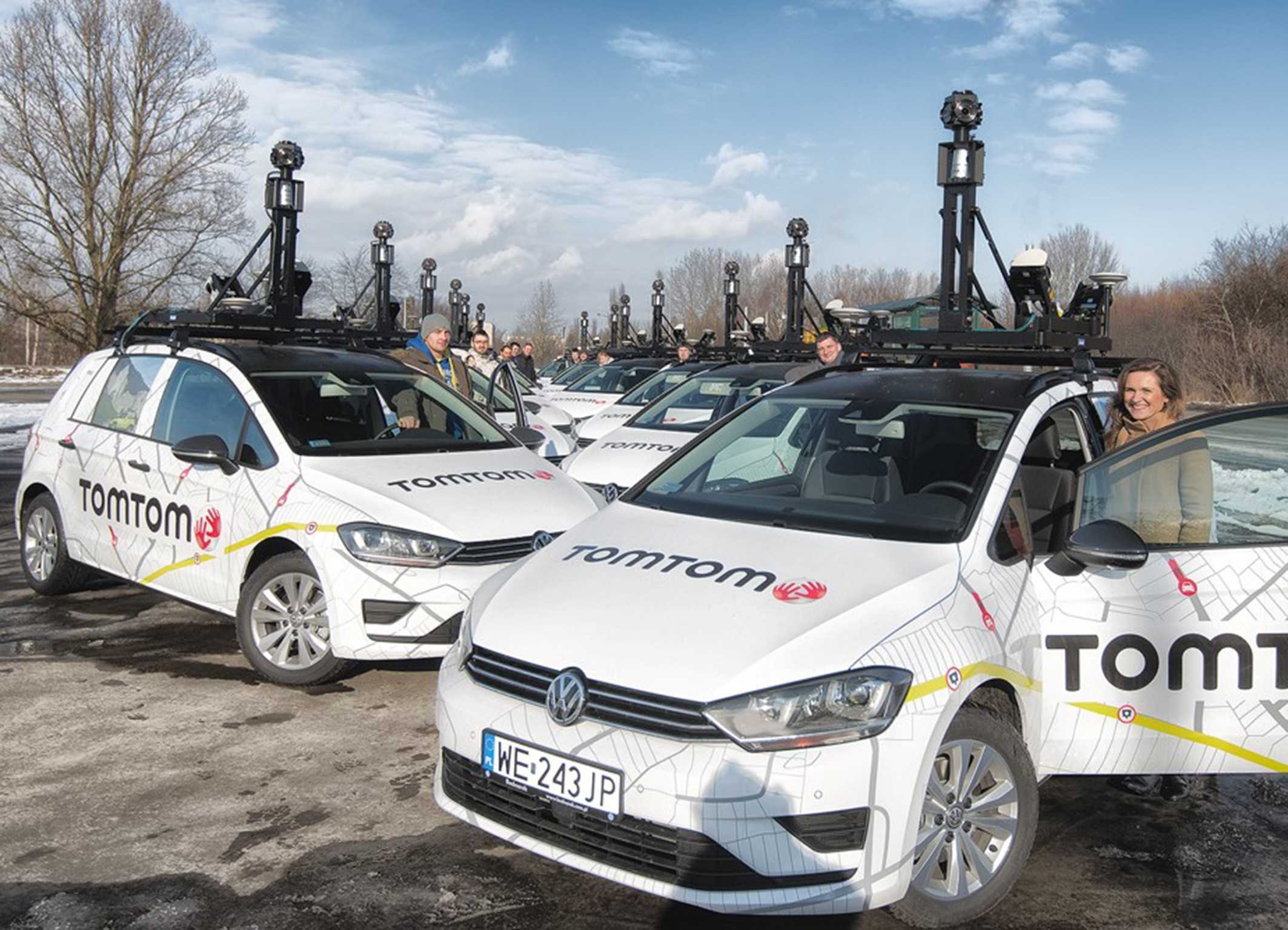 A fleet of vehicles from Bosch/TomTom are creating multilayered maps for autonomous driving.